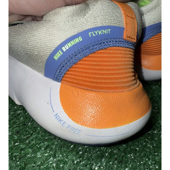 Nike Free RN Flyknit Next Nature Womens Size 10 Grey Multi Running Shoe Sneakers - Picture 8 of 10